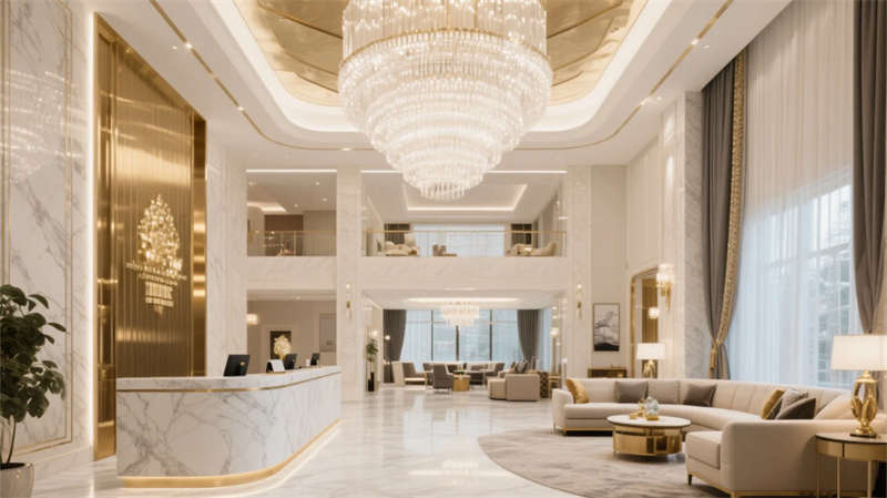 精致奢華新境界，合肥6000平酒店裝修設計效果圖